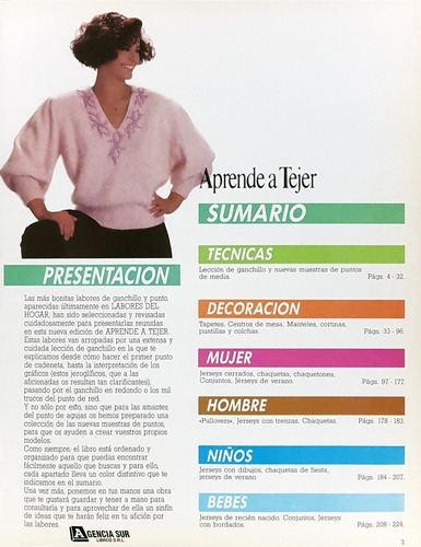 Aprende A Tejer, Jersey, Aguja, Ganchillo, Crochet, Tomo 4
