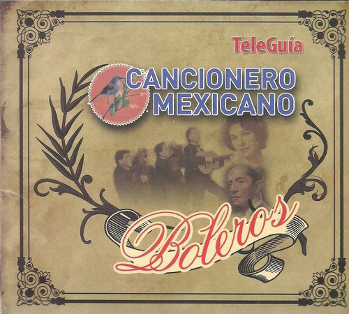 Cancionero Mexicano Boleros | Cd Música Nuevo