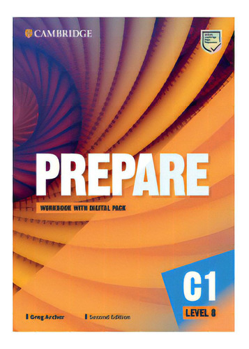 Prepare Level 8  Workbook  With Digital Pack *2nd Edition*, De Archer, Greg. En Inglés, 2022