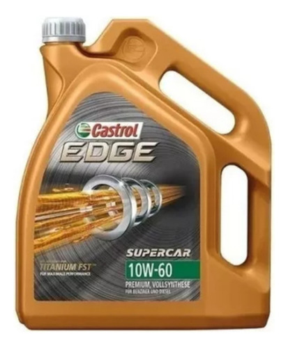 Castrol Edge Aceite Sintetico Competición 10w60 - 4 Litros