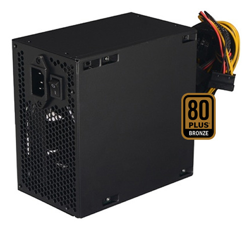 Fuente Shot Gamer 700w Reales Certificada 80 Plus Pcie Sata