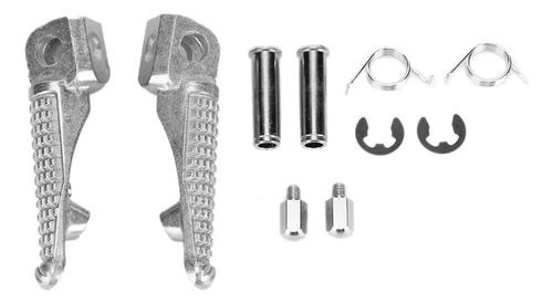 Par De Pedales Delanteros De Aluminio Para Moto, Antidesliza