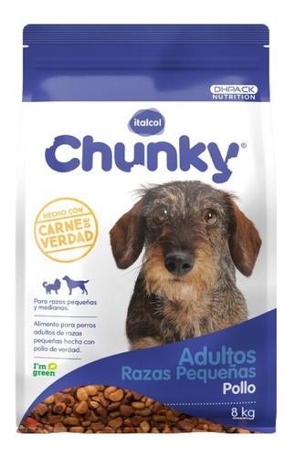 Chunky Adulto Razas Peq X 8 Kg