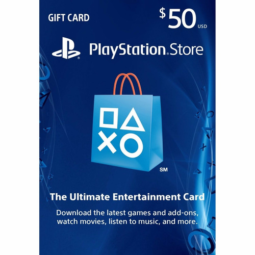 Tarjeta Psn Playstation Store Usa $50 Usd Elegi Reputacion !