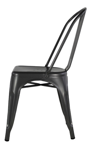 Set De 4 Sillas Comedor Casa Tolix Metal Mundo In