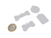 Comprar 2 Pingente Identificação Cães Gatos Placa Plaquinha Gravação