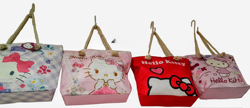 Bolsos Playeros Originales Sanrio ,   Hello Kitty 