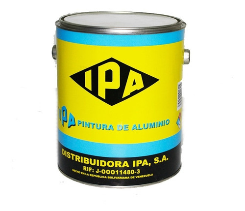 Pintura Asfáltica De Aluminio Para Mantos Ipa Gal Cindu Edil