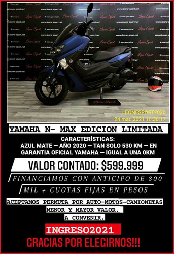 Yamaha N Max 155