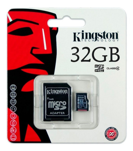 Memoria Kingston  Micro Sd 32gb Con Adaptador Bigsale