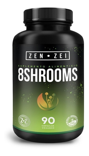 Zen·zei 8shrooms | Mezcla 8 Poderosos Hongos Antioxidantes