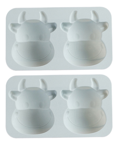 3d Animal Milk Cow Mold Bullhead Silicone Mold Cartoon 2 [u]