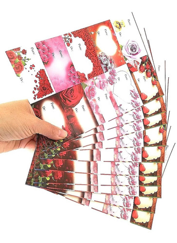 100 Tarjetas Adhesivas De Para Amor Dia Enamorados Regalos