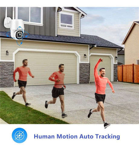 Camara Seguridad Wifi 360° Vision Nocturna Sensor Hd1080p