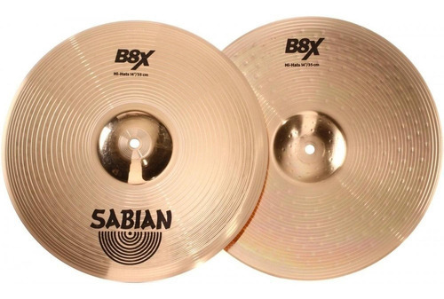 Sabian B8x 41402x Platillos Hi-hats Contratiempos 14