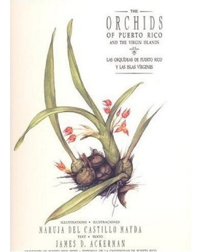 The Orchids Of Puerto Rico And The Virgin Islands /., De James D. Ackerman. La Editorial Universidad De Puerto Rico En Inglés