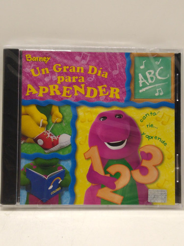 Barney Un Gran Dia Para Aprender Cd Nuevo