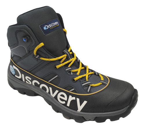 Bota Outdoor Casual Confort Hombre Discovery 1950 Azul 