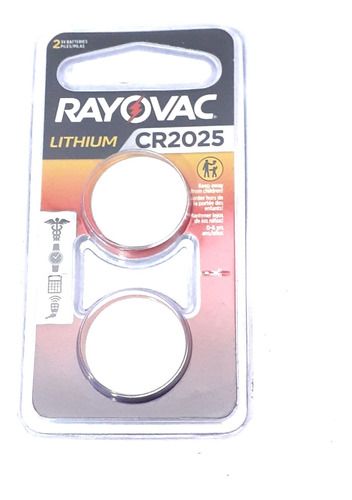 Pila Bateria Lithium 2025 Rayovac