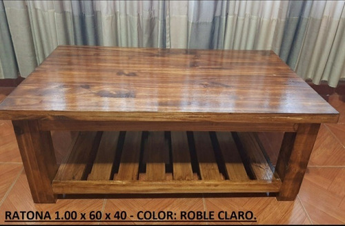 Mesa Ratona- 0.80 De Largo X 0.60 Ancho-pintada Y Barnizada.