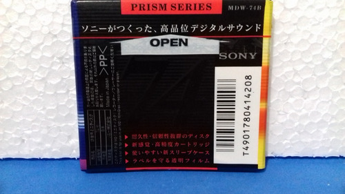 Mini Disc Md Sony Lacrado (japão) + Minicassete + Dvc Video (Usado)