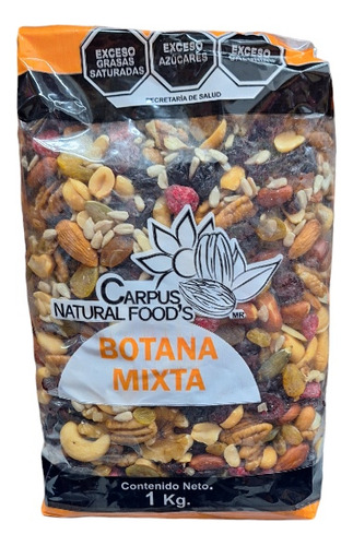 Botana Mixta Natural Bolsa De 1kg