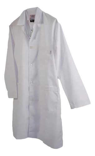 Guardapolvo Medico De Arciel Blanco Unisex Sanidad Colegio Blanco Lisa M