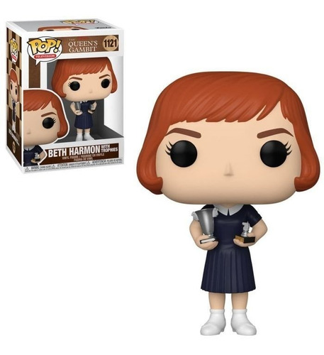 Imagen 1 de 1 de Funko Pop Tv: Queens Gambit- Beth W/trophies