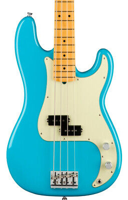 Fender American Professional Ii Precision Bass Guitar, M Eea