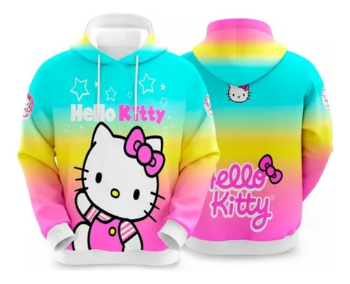 Conjunto  Adulto Infantil  Hello Kitty 