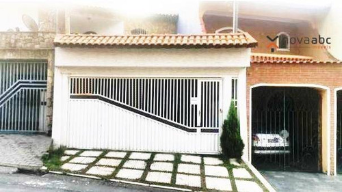 Sobrado Com 3 Dormitórios À Venda, 220 M² Por R$ 590.000 - Parque Marajoara - Santo André/sp - So0332