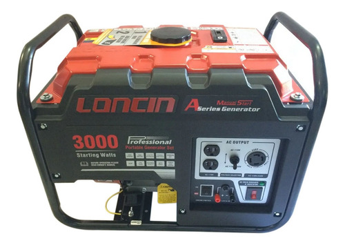Planta Generador Loncin Lc-3000-as 3.0kva 110/220v Gasolina