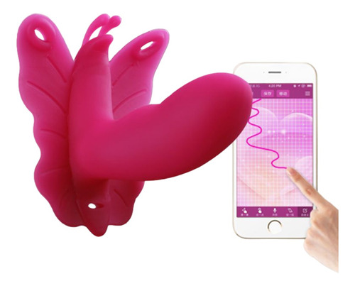 Vibrador Lydia Mariposa Con App Con Control