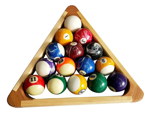 Estante De Madera Para Bolas De Billar, Mesa De Billar, Y