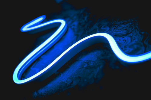 Manguera Tira Luces Neon Led Flexible 5 Mts Colores Ip65 Color De La Luz Azul