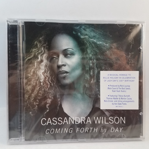 Cassandra Wilson Coming Forth By Day Cd Cerrado 