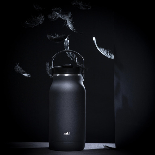 Botella De Agua Zak Designs Harmony 2 En 1 De Acero Inoxidab