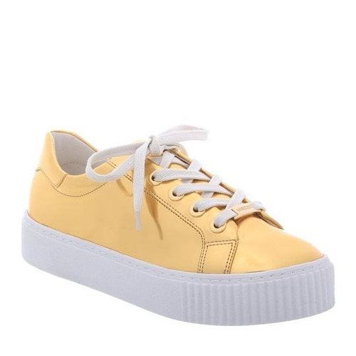 tenis arezzo dourado