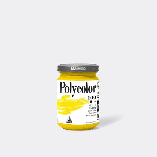 Acrilica Maimeri Polycolor 140ml 100 Lemon Yellow Cor Amarelo