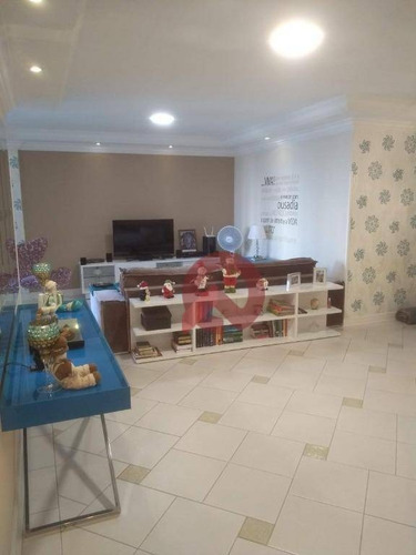 Imagem 5 de 29 de Apartamento Com 3 Dormitórios À Venda, 145 M² Por R$ 583.000 - Canto Do Forte - Praia Grande/sp - Ap3339