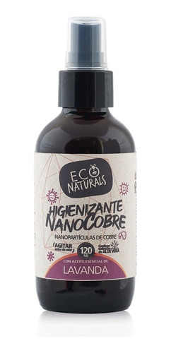 Higienizante Nanocobre 120ml Econaturals