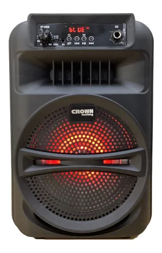 comprar Parlante Crown Mustang Djs-620bt Bluetooth 2000w 