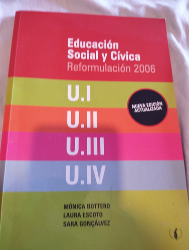 Libro Educación Social Y Civica Reformulacion 2006 9no