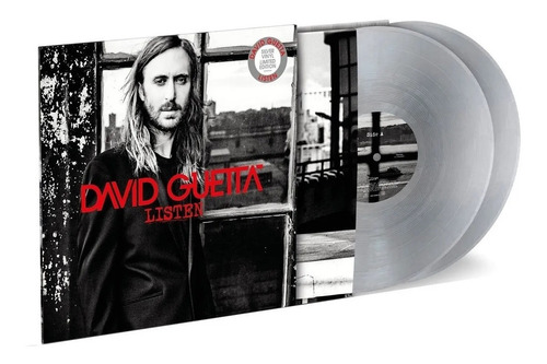 Vinilo David Guetta Listen Limited Edition Silver 2 Lp Nuevo