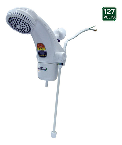 Chuveiro Ducha Eletrônica Com Jato Concentrado Sintex Cor Branco Potência 5400 W 110V