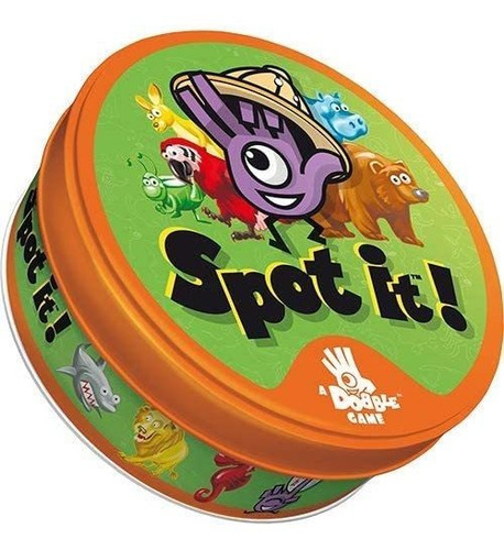 Imagen 2 de 6 de Juego De Mesa Spot It Junior Animales/familiar