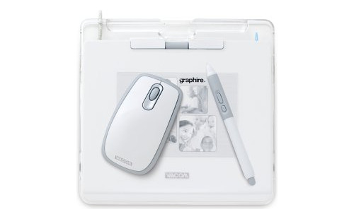 Tablet Wacom Graphire4 4x5 Usb (blanco)