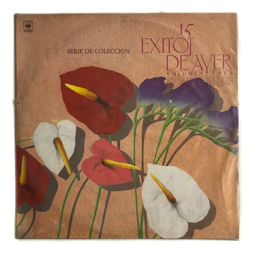 Lp Vinilo 15 Exitos De Ayer Vol.3/ Piero, Sandro, Leo Dan.. (Usado)