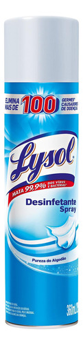 Desinfetante Aerossol Pureza do Algodão Lysol 360ml