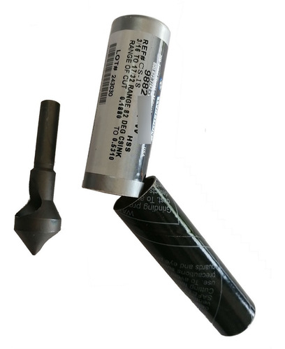 Avellanador De Carburo De Tugsteno Para Aluminio